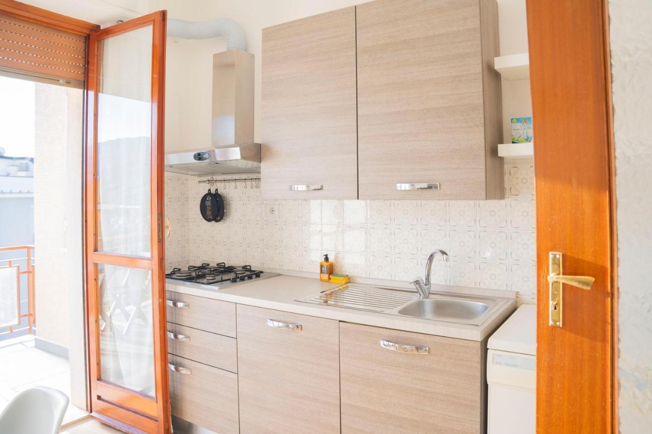 093 - Casa Panorama, Vista Mare E Vista Portofino, 500 Metri Centro Di Chiavari, Posto Auto Gratis Incluso Leilighet Eksteriør bilde